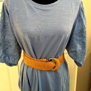 Elegant Blue Top Sz 18/20 NWT